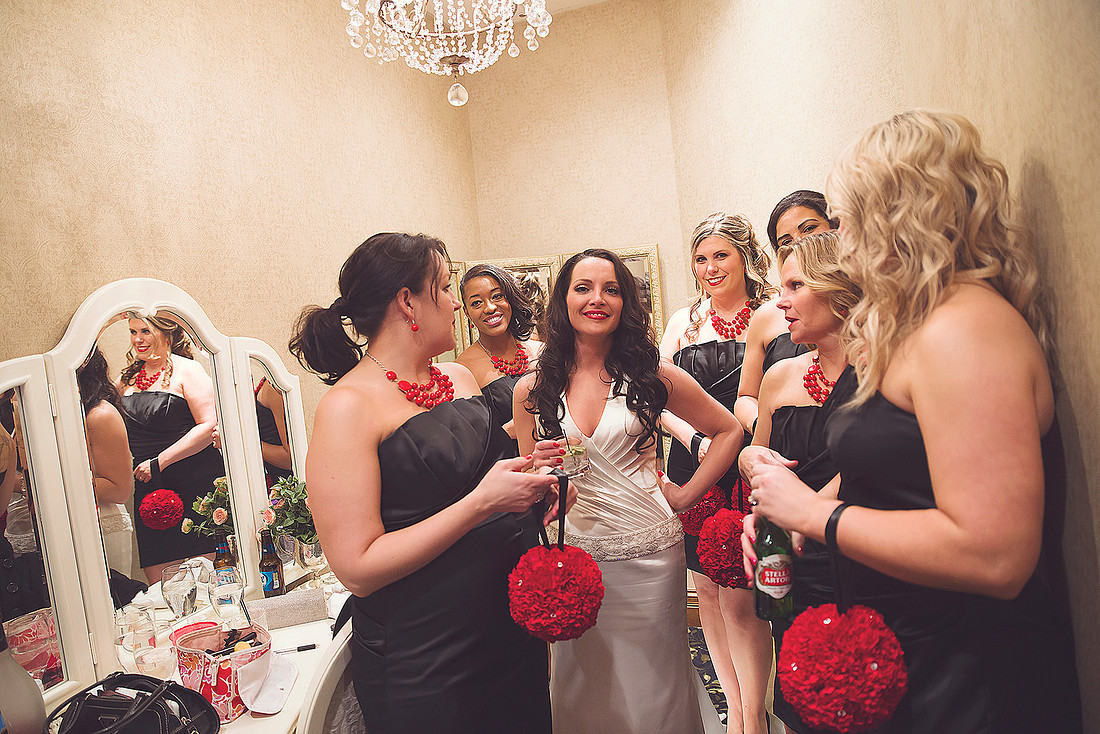 bride, bridal, wedding, Cincinnati wedding, gorgeous, Nichole, Reed, photography, photographer, photographers, stunning, happy, unique, vintage, pin up, pin-up, glam, Great Gatsby, red roses, classic